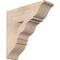 Ekena Millwork Funston Traditional Smooth Bracket, Douglas Fir, 5 1/2"W x 18"D x 18"H BKT06X18X18FST01SDF - alternate 1